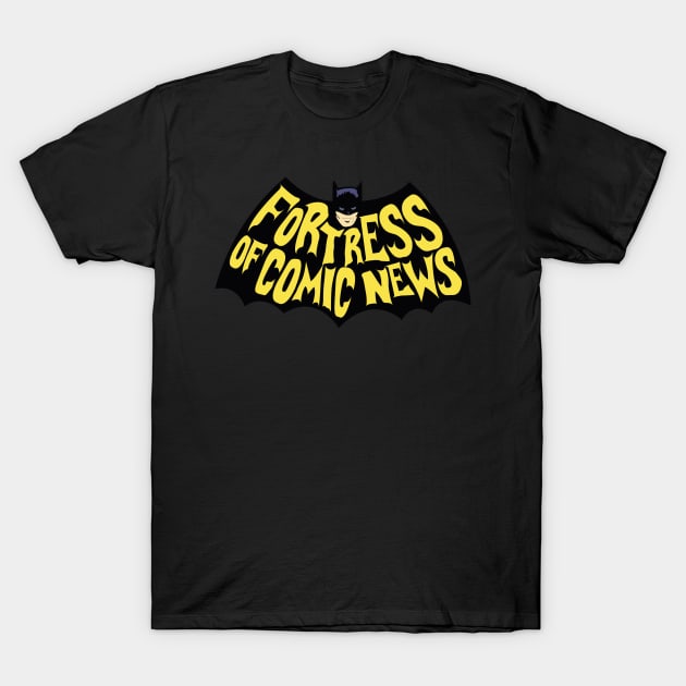 Fortress of Comic News Logo T-Shirt by Fortress Comics